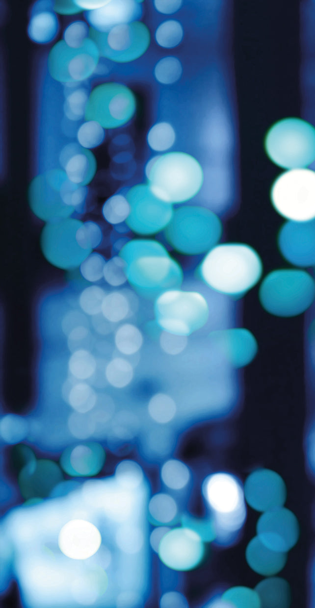 Brilliant Blue Triptych I