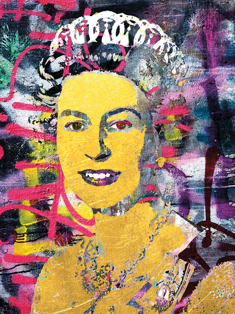 The Pop Art Factory's Inspired by Queen Canvas Art Print Fine Art