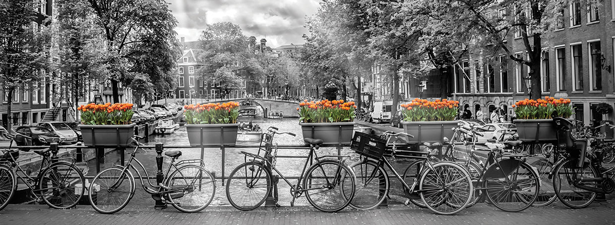 AMSTERDAM Gentlemen's Canal panoramic view