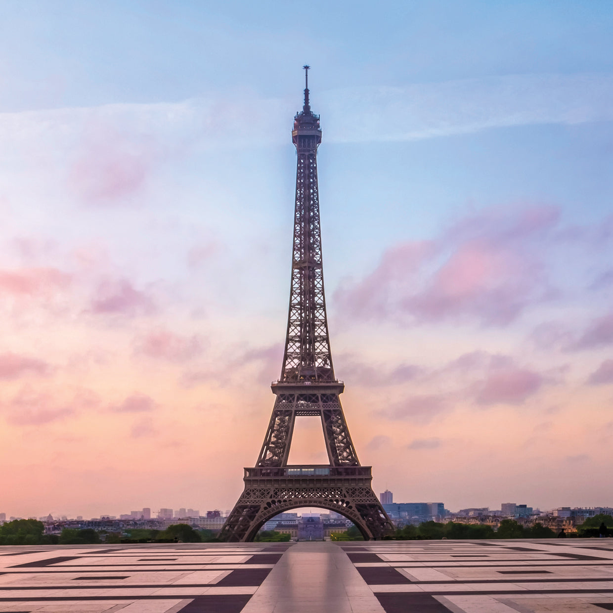 Eiffel Tower Sunrise