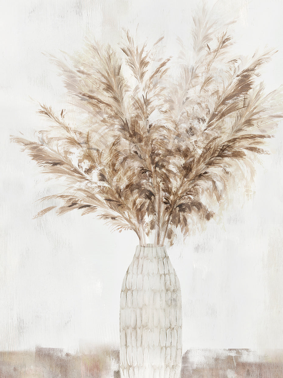 Florero Pampas I Lienzo