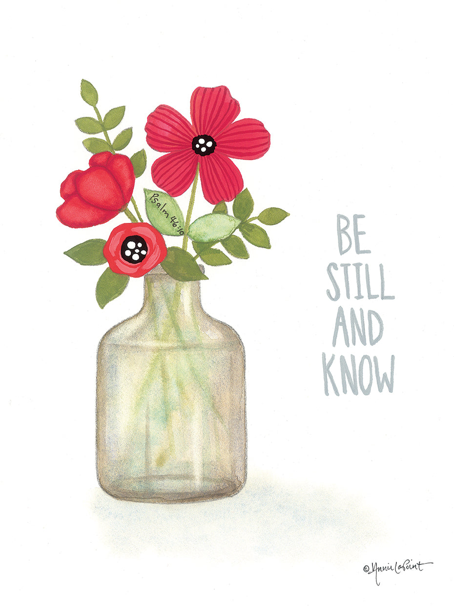 Red Blossoms - Be Still