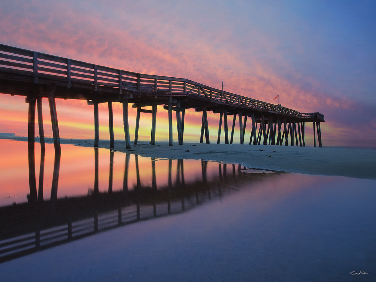 Amanecer en Ocean City Lienzo