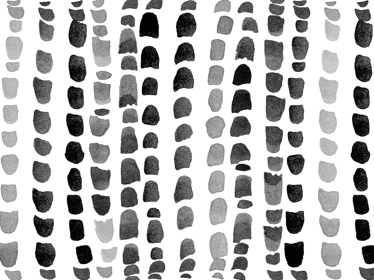 Black and White Raindrops