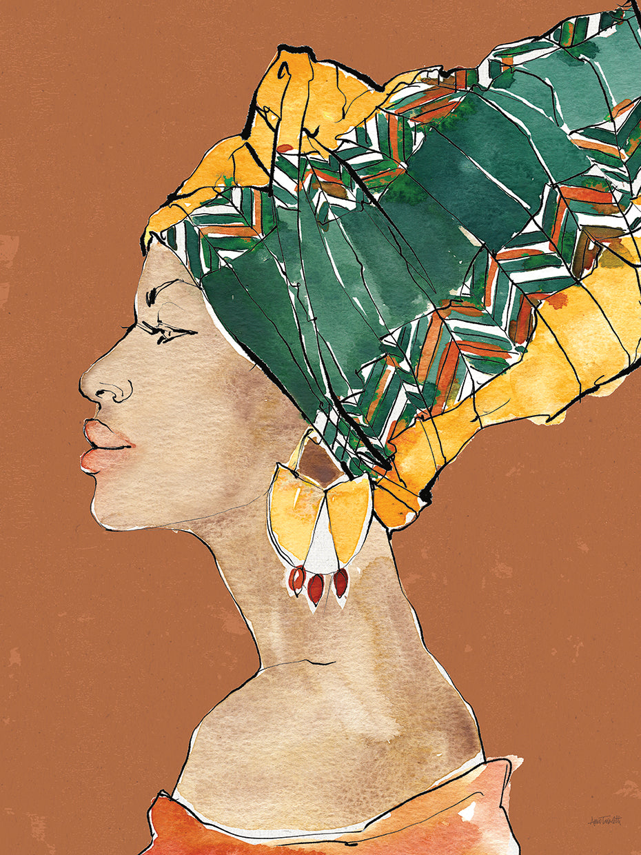 African Flair VII Earthy