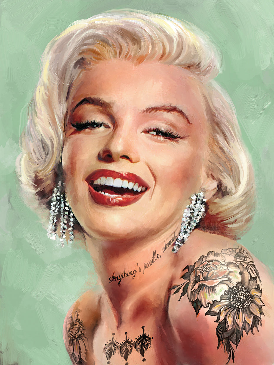 Tattooed Marilyn