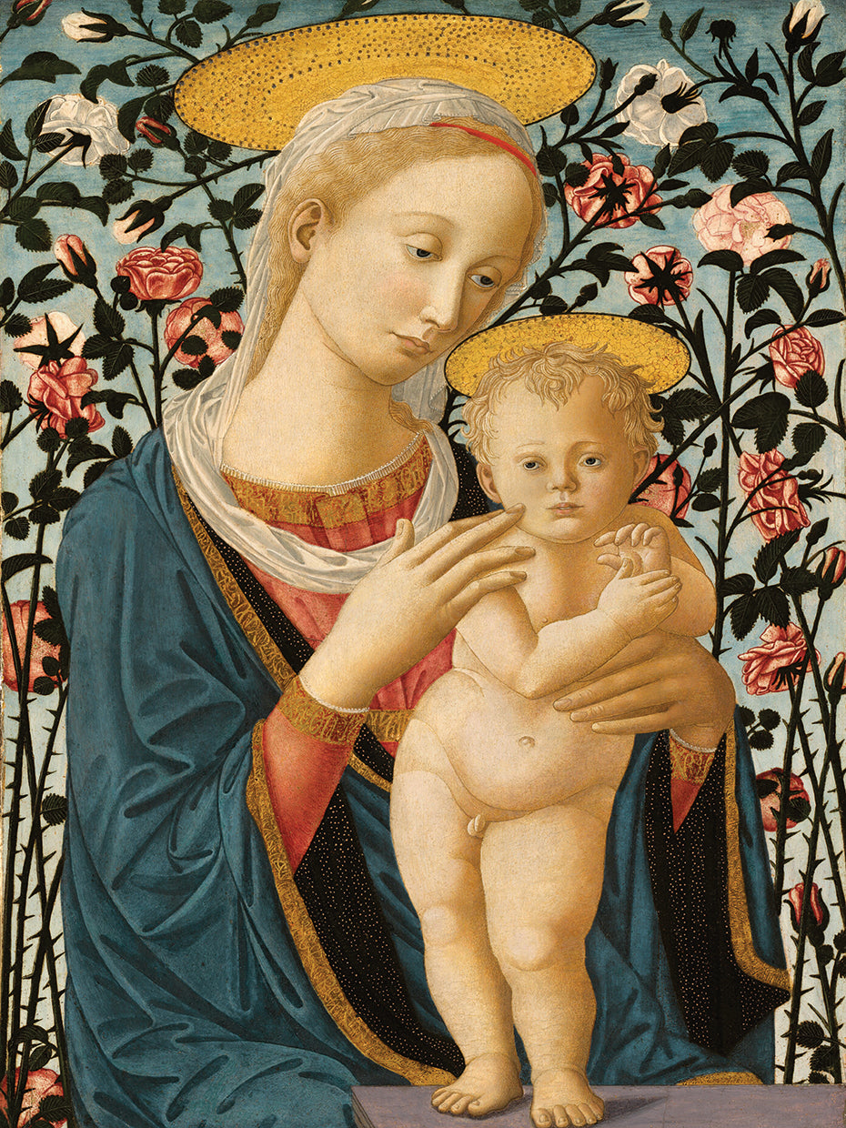 Virgen y el Niño c. 1470 Lienzo