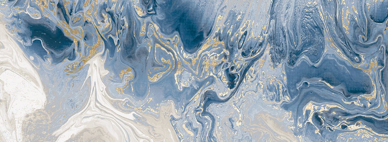 Mármol azul francés Lienzo