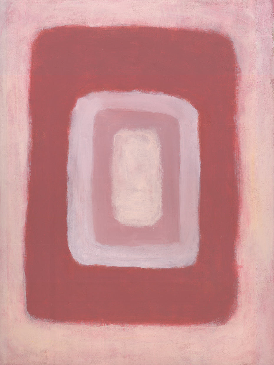 Pink Squared Abstract