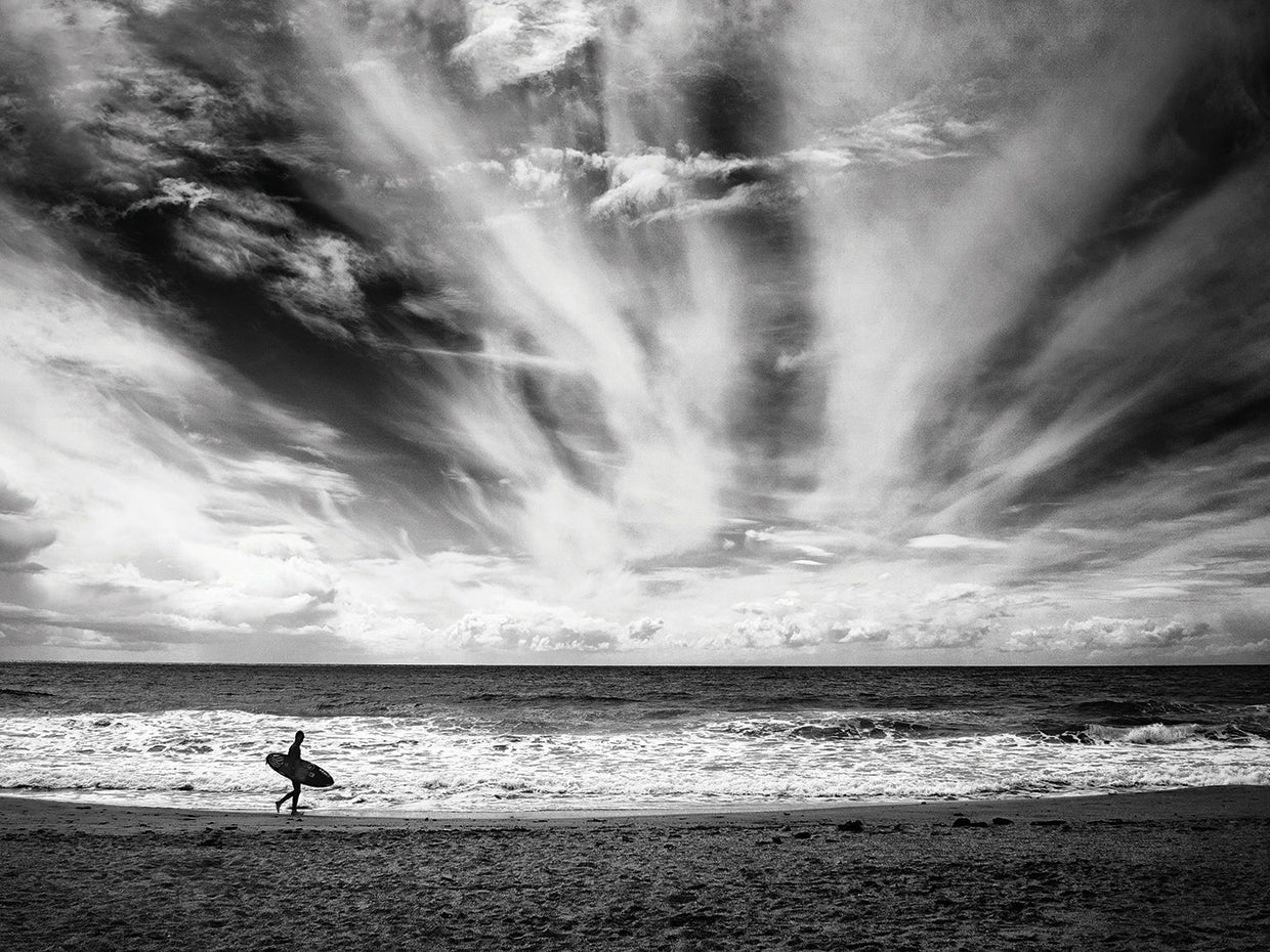 The loneliness of a surfer
