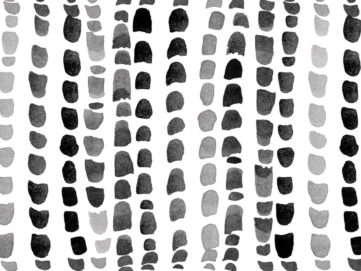 Black and White Raindrops