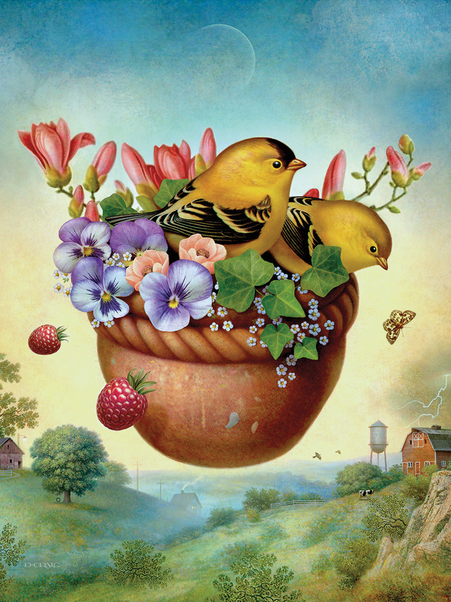 American Goldfinches