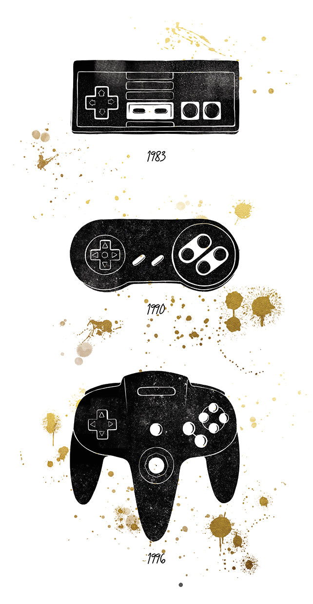 Retro Game Controllers