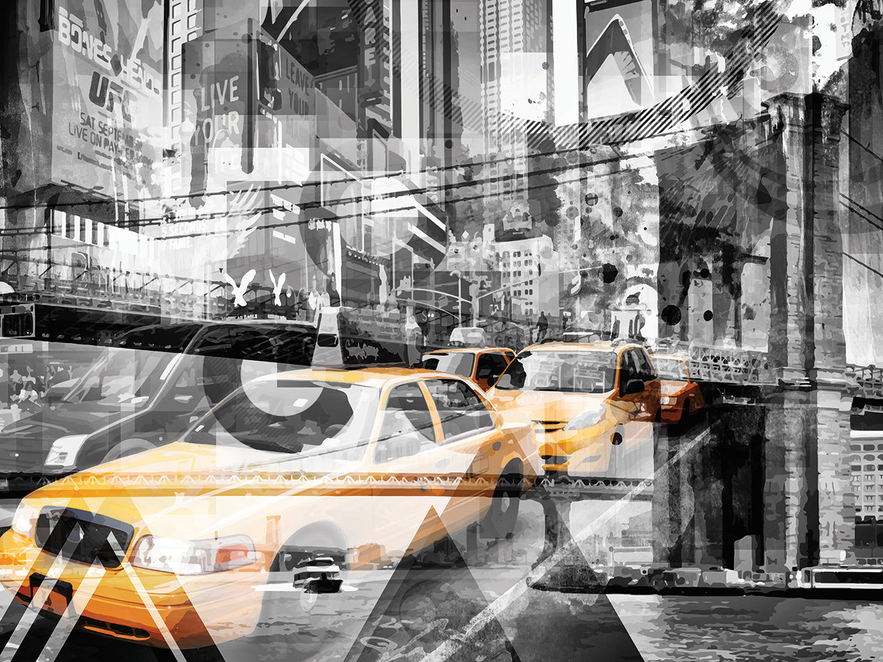 New York City | Geometric Mix No. 9 colorkey