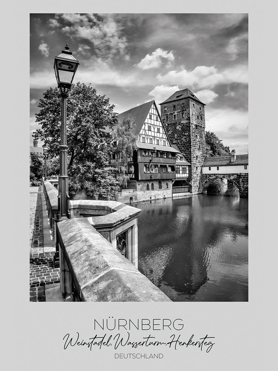 In focus: NUREMBERG Weinstadel, Water Tower, Hangman’s Bridge