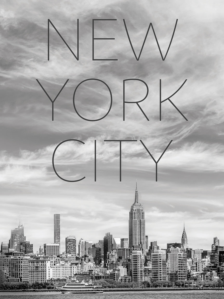 NYC Midtown Manhattan | Text & Skyline