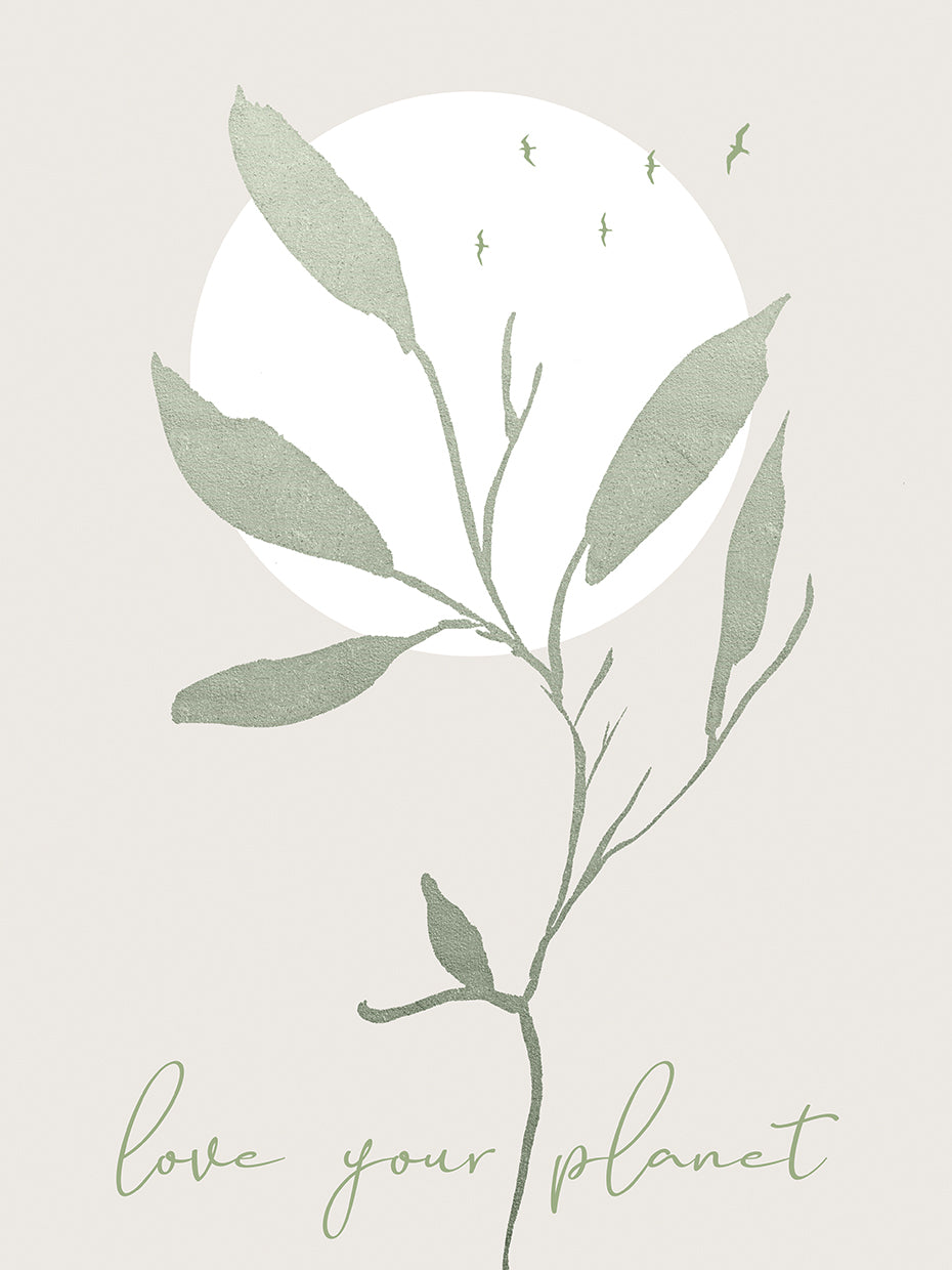 Love your planet Leaves