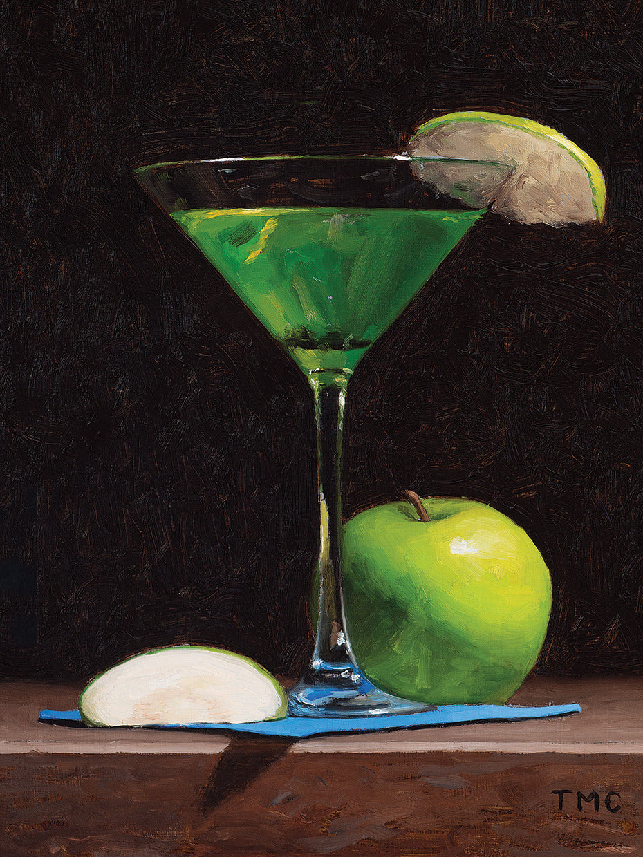 Sour Apple Martini
