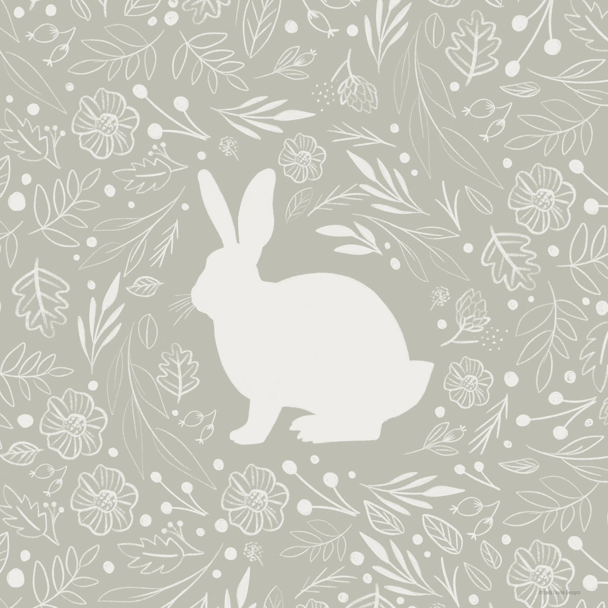 Floral Rabbit