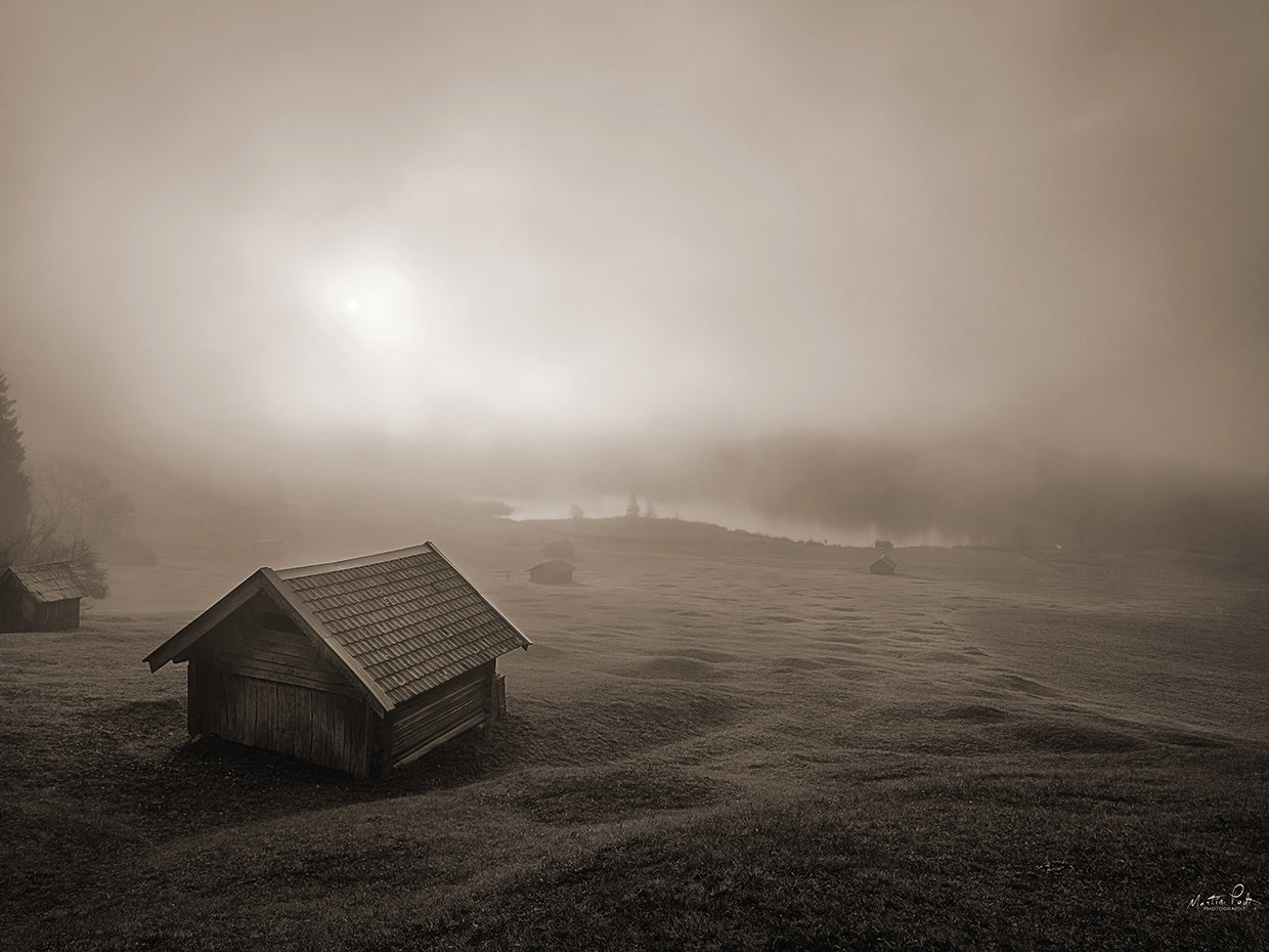 Misty Morning Sunrise