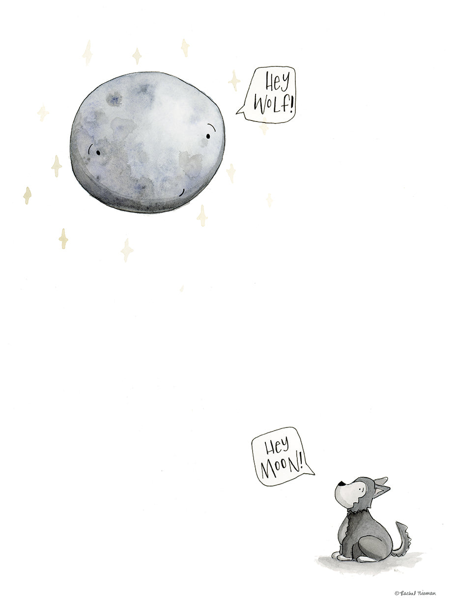 Wolf and the Moon