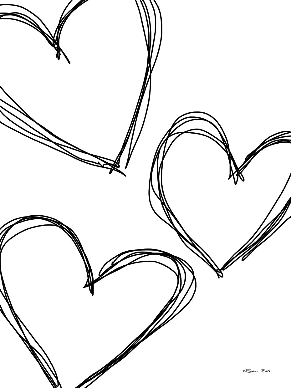 Doodle Hearts