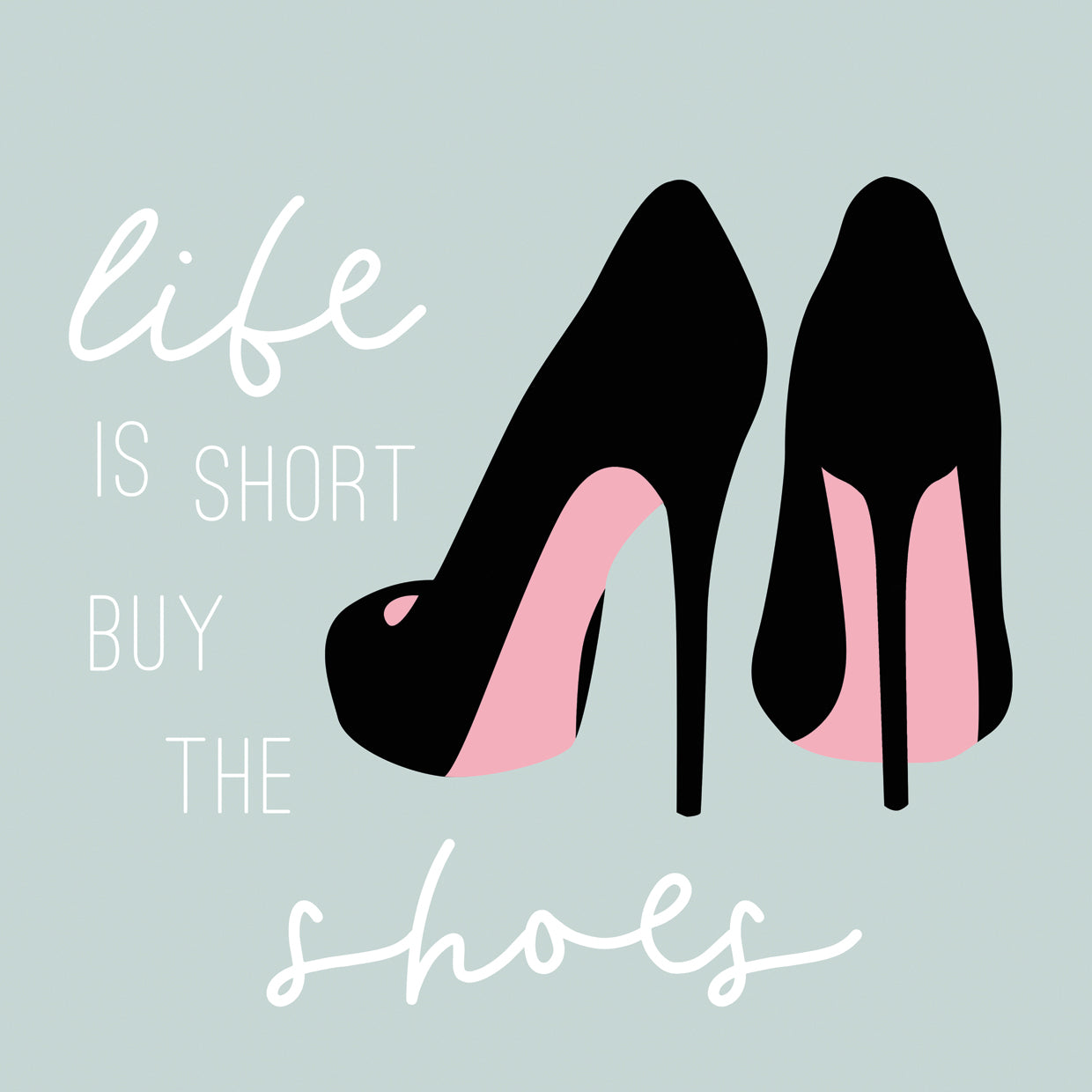 Buy the Shoes in Teal