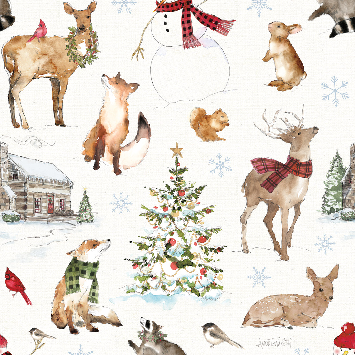 Holiday Vignette Pattern I
