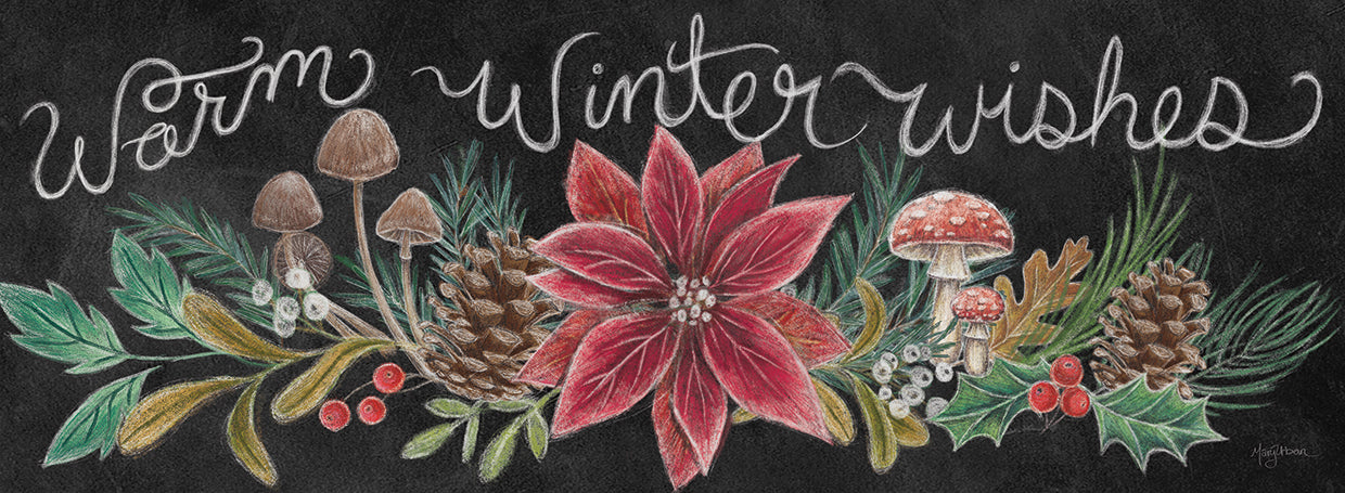 Christmas Chalk Winter Wishes