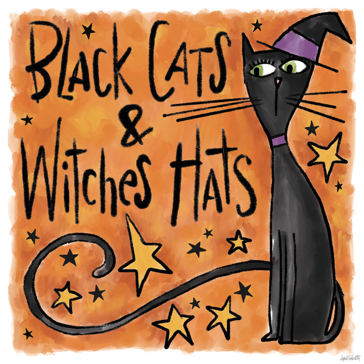 Black Cats and Witches Hats I