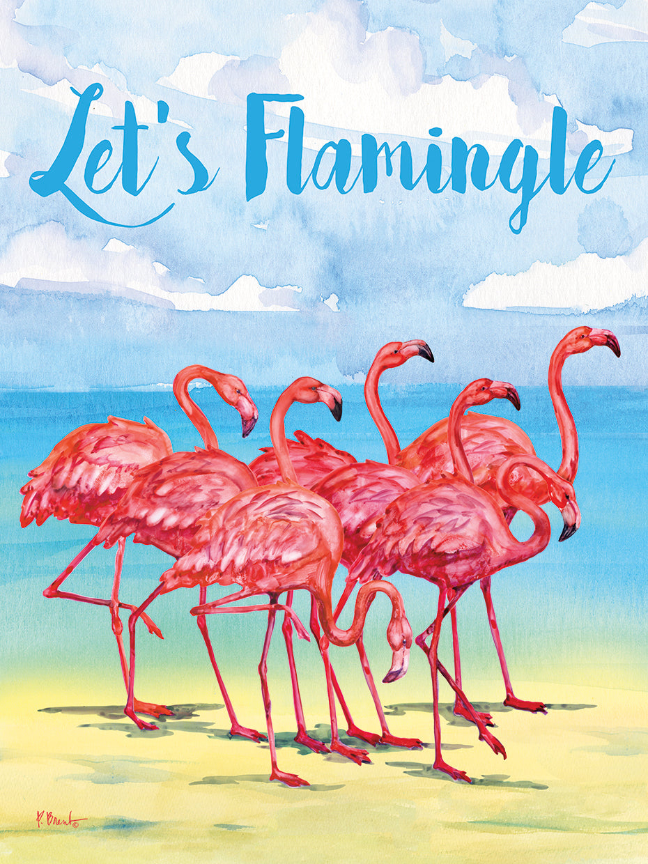 Hilo Flamingo Vertical – Beach