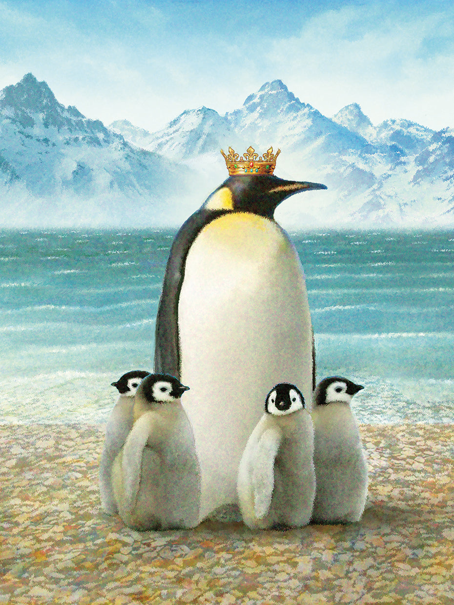 Rey del pingüino de agua Lienzo