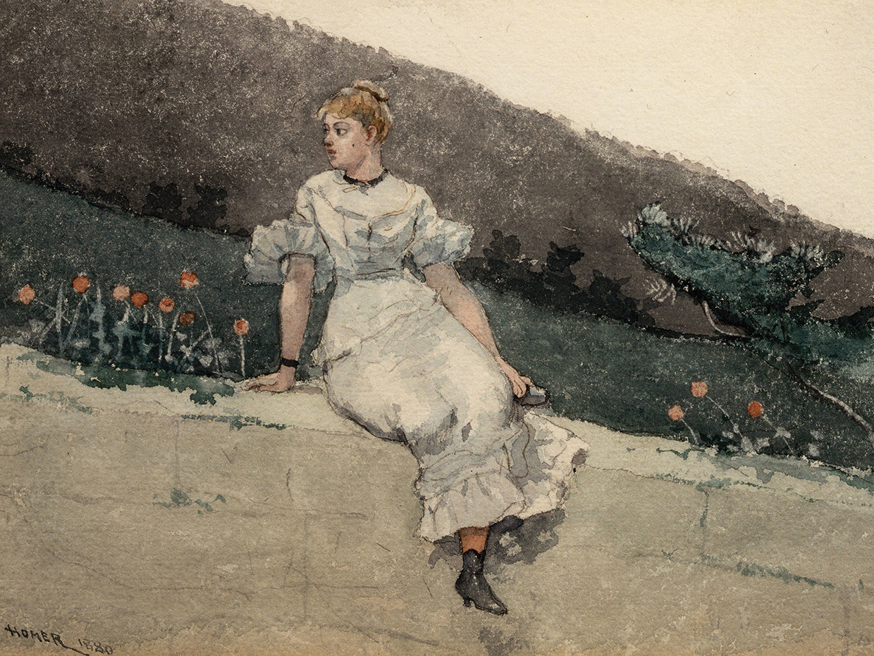 The garden wall (1880)