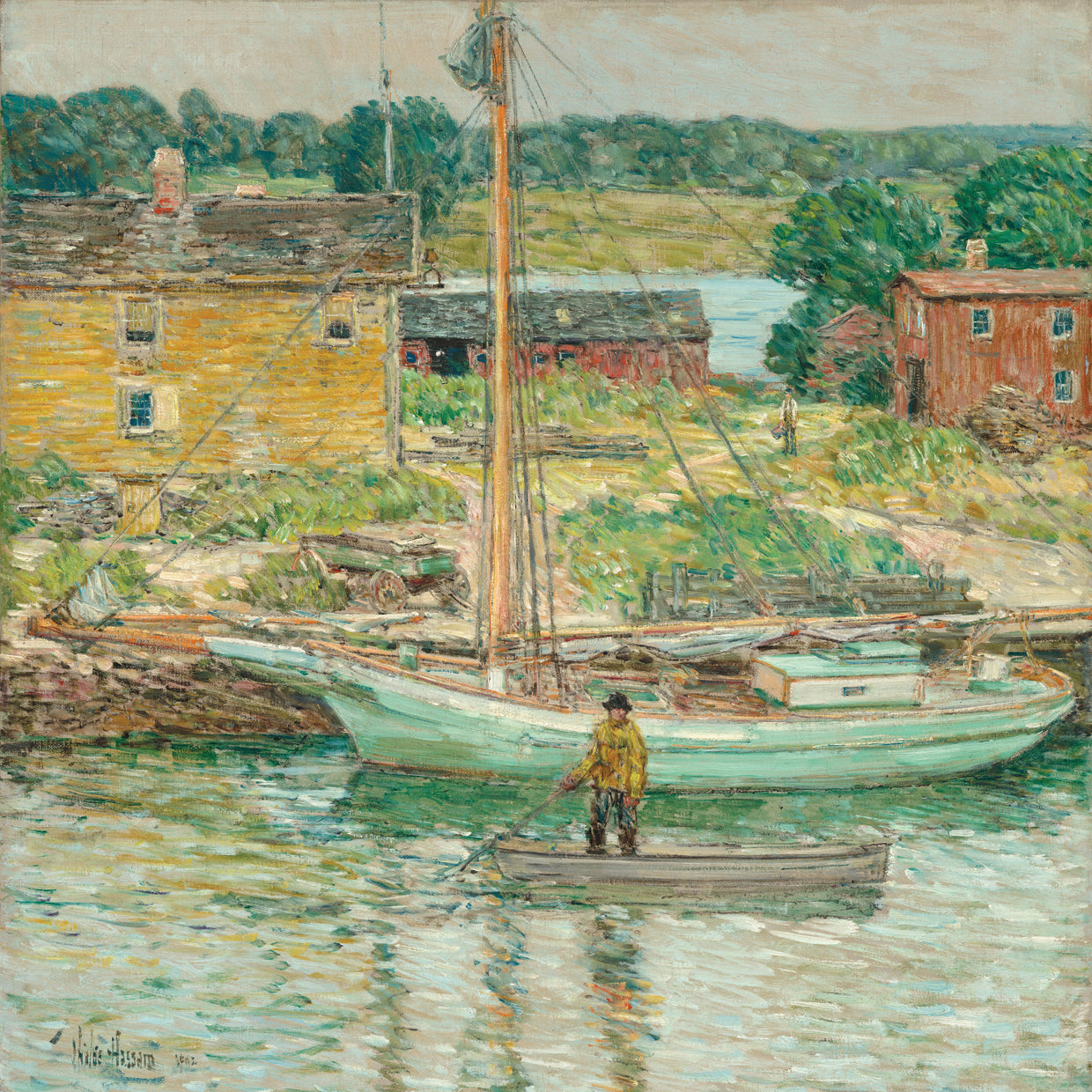 Oyster Sloop, Cos Cob, 1902
