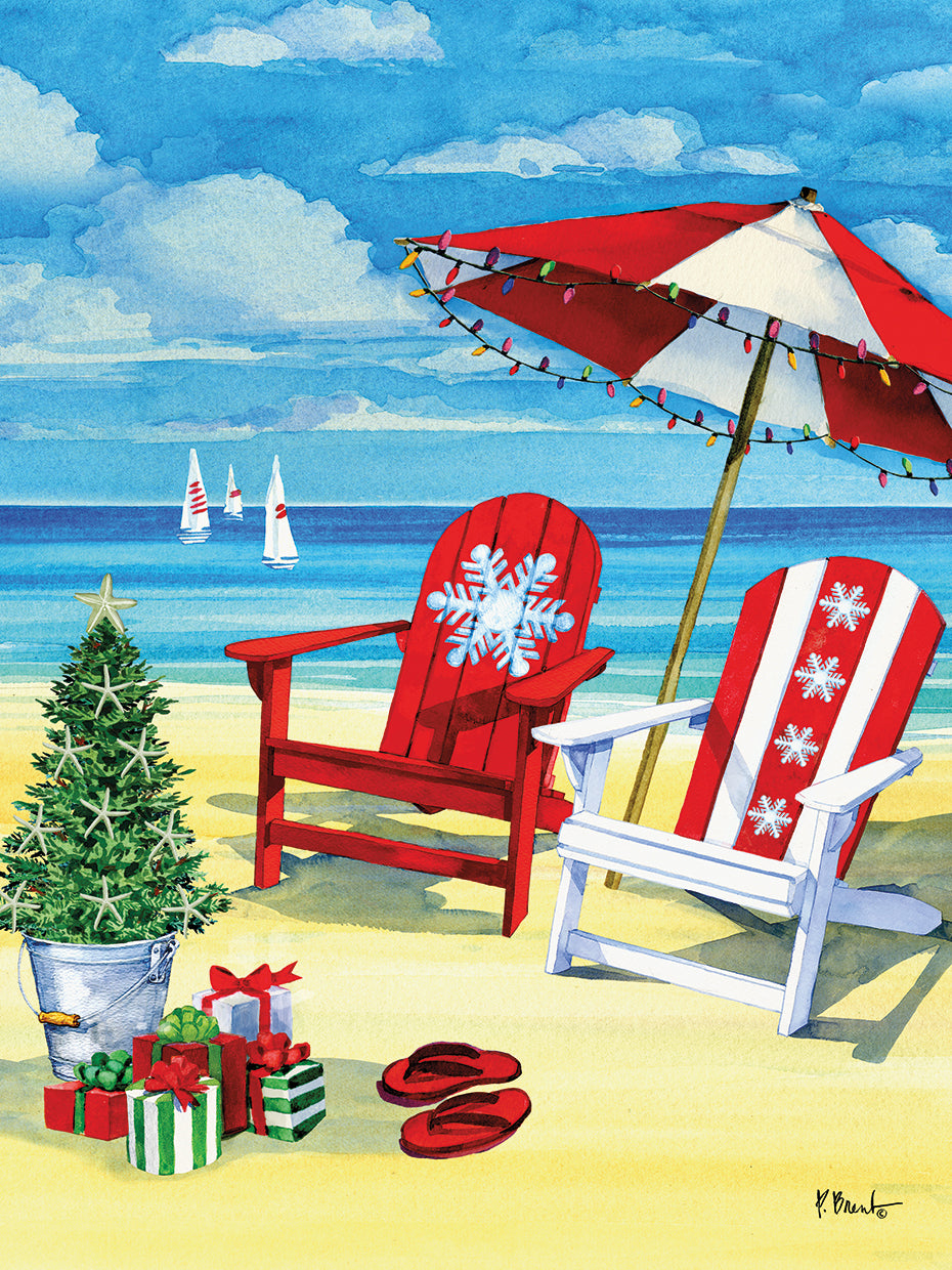 Snowflake Beach Vertical