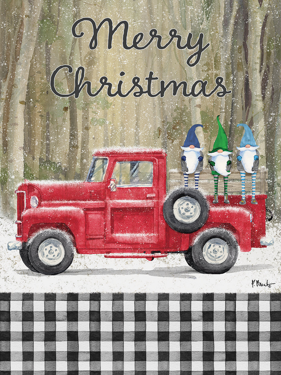 Holiday Gnome Birch Drifter Vertical