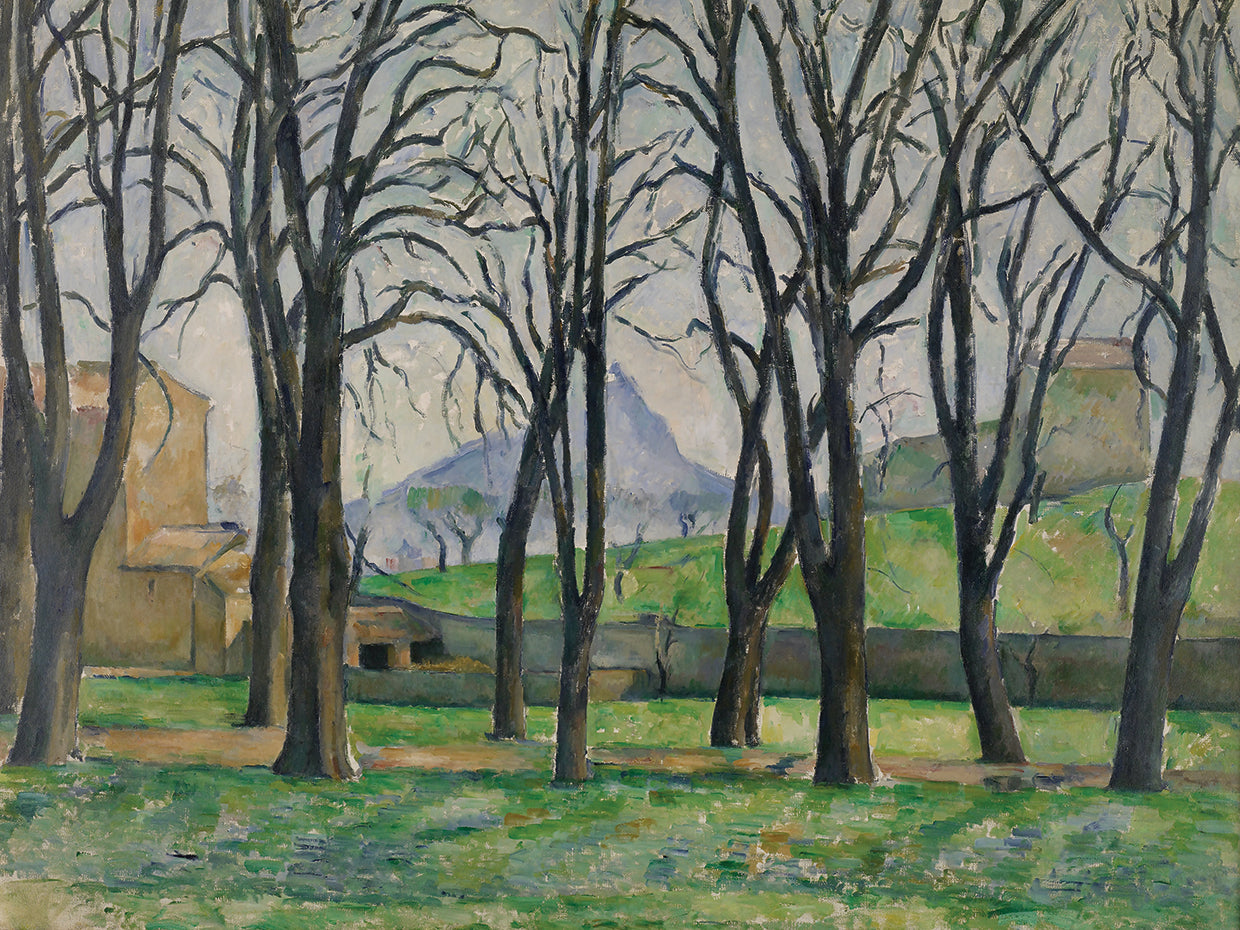 Chestnut Trees at Jas de Bouffan (c. 1885-1886)