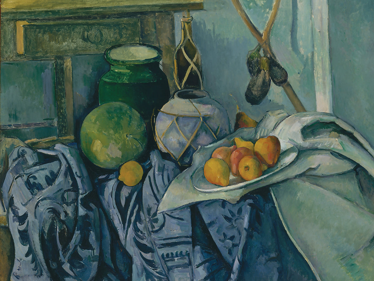 Still Life with a Ginger Jar and Eggplants (1893–94)