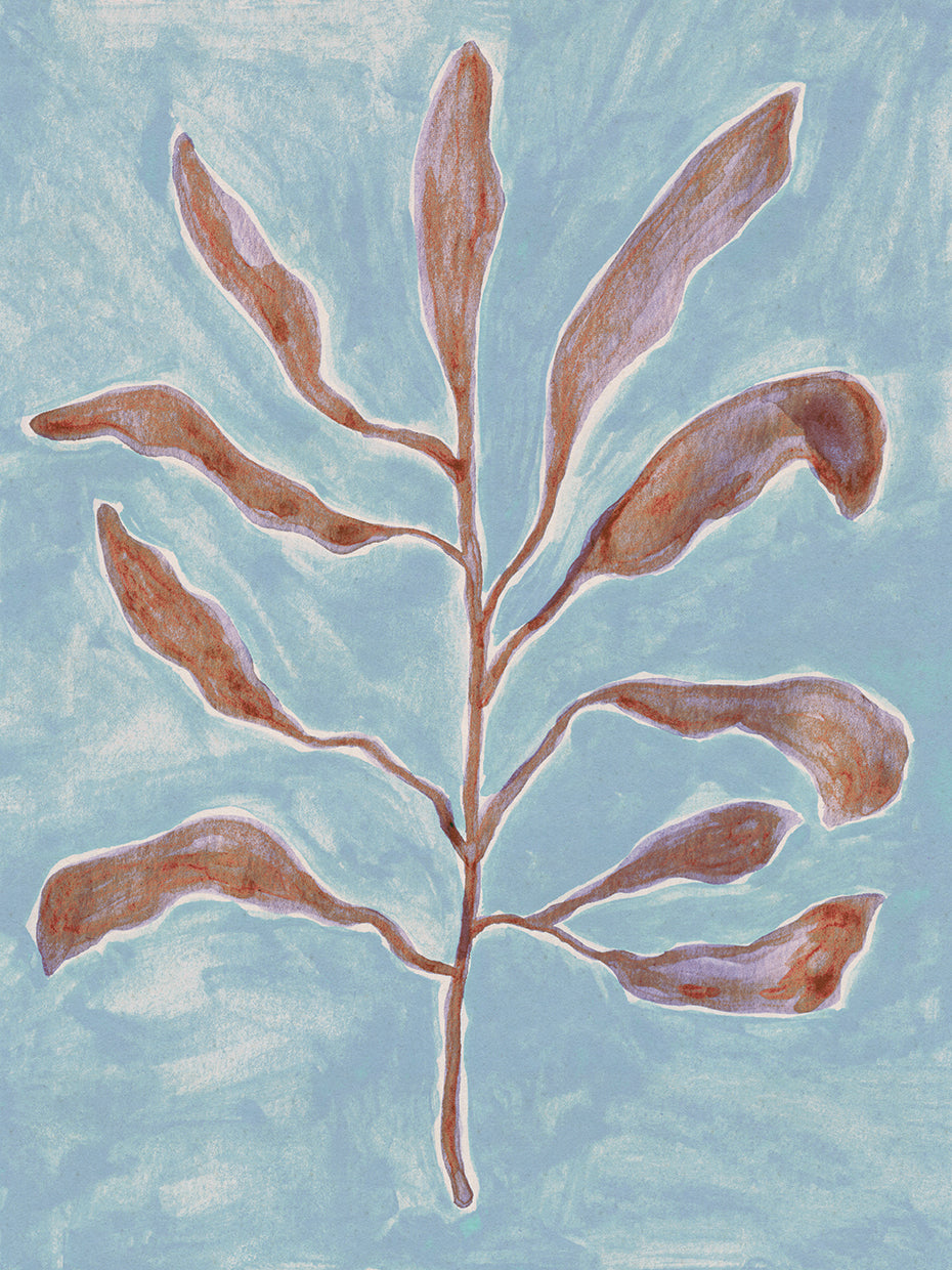 Watercolor Branch 1
