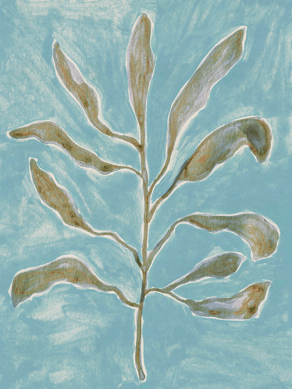 Watercolor Branch 2