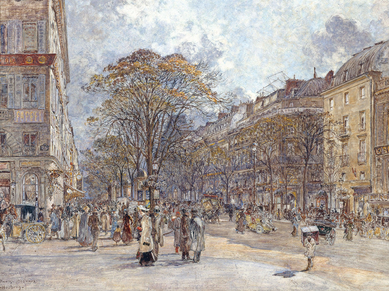 El Boulevard des Italiens, aspecto matutino (1902-1903) Lienzo