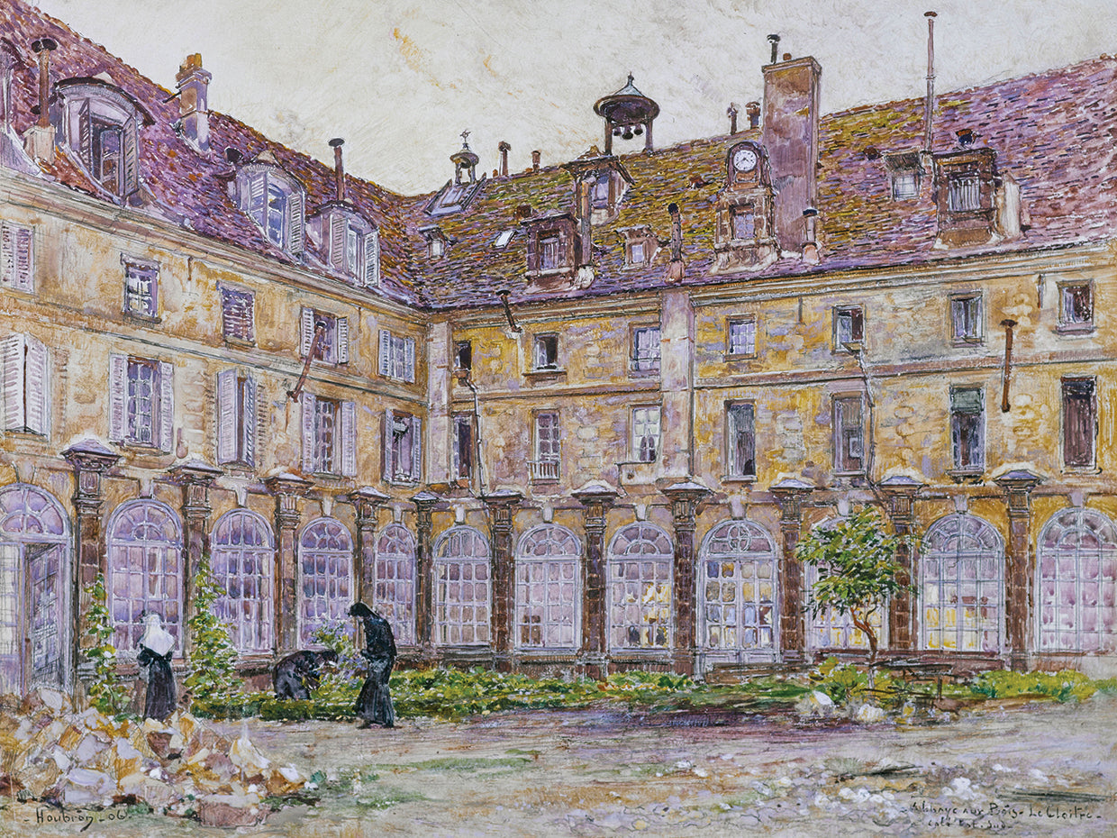 El claustro de Abbaye-aux-Bois, rue de Sèvres (1906) Lienzo