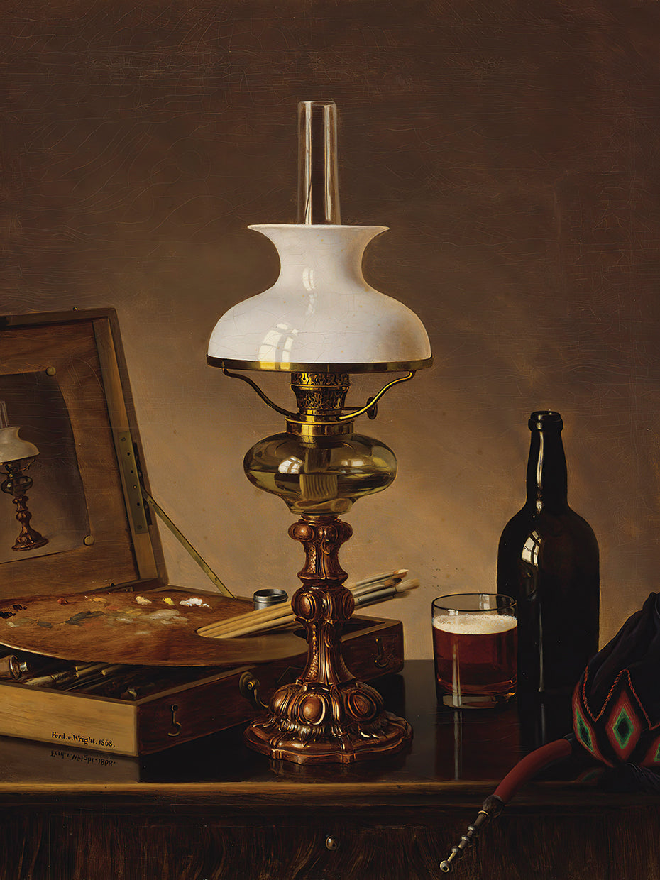 Still Life In The Atelier (1868)