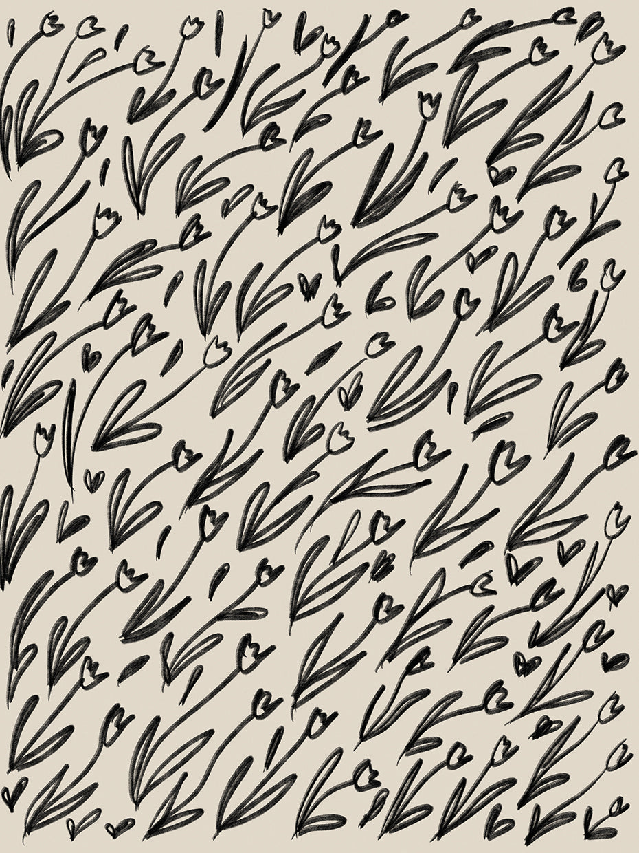 Hand Drawn Tulips