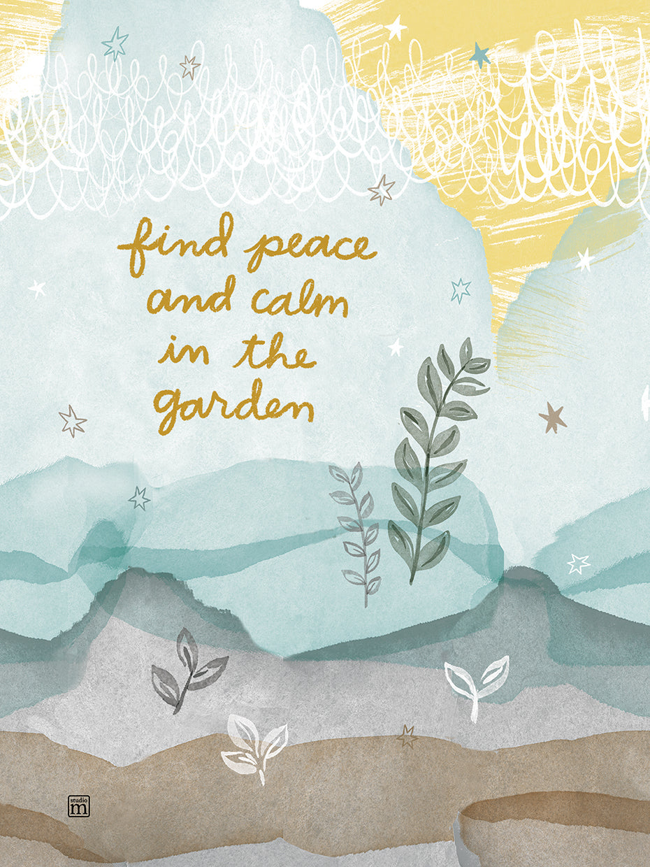 Peace and Calm in the Garden