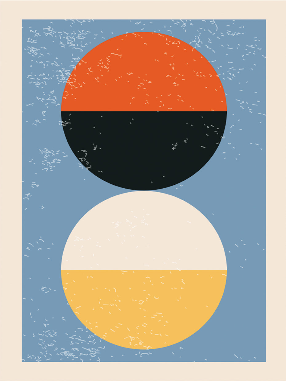 Yellow Orange Blue 5