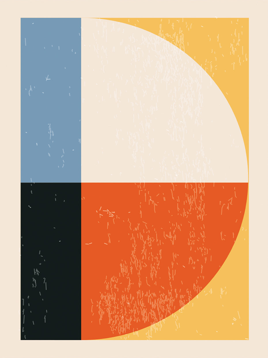 Yellow Orange Blue 8