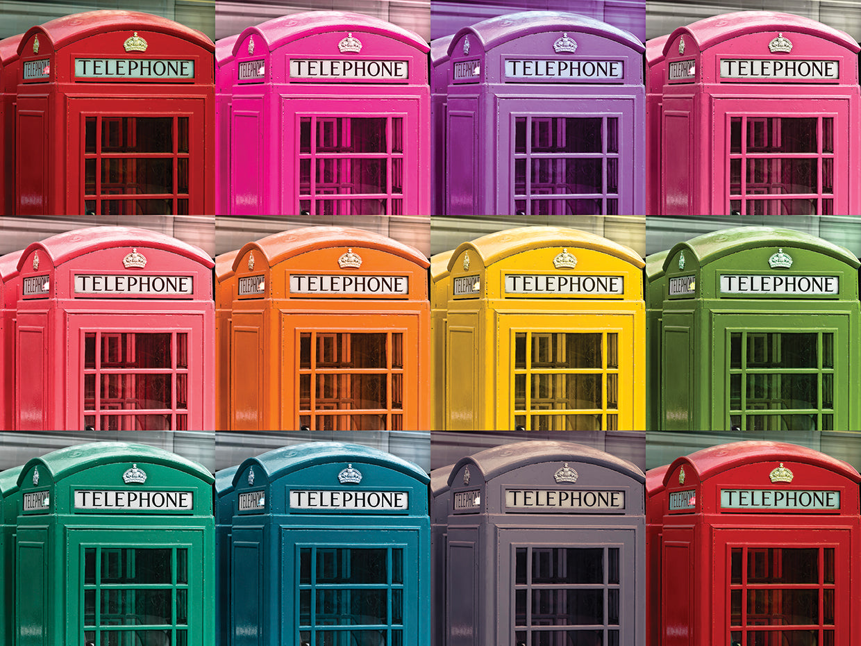 London Telephone Box Set 09