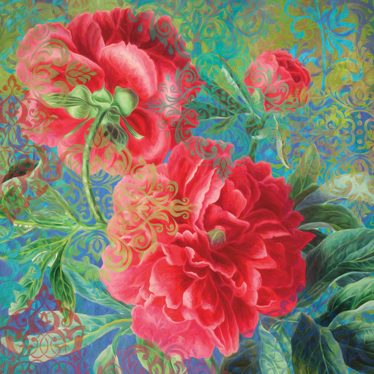 Arabesque Flowers II