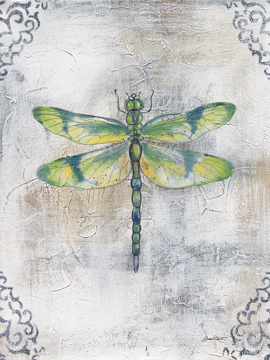 Textured Watercolor Wings C